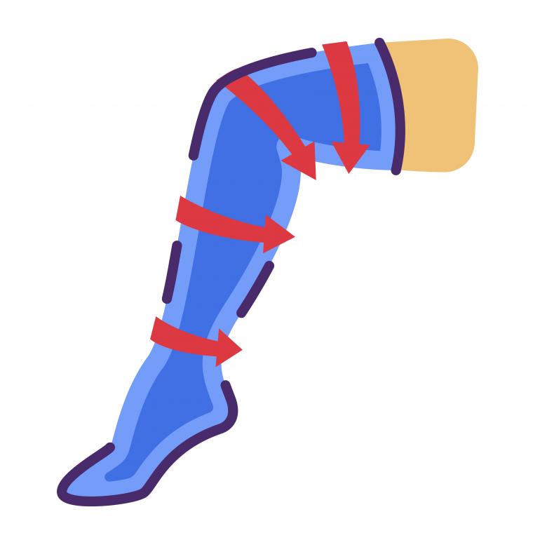 Compressiekousen